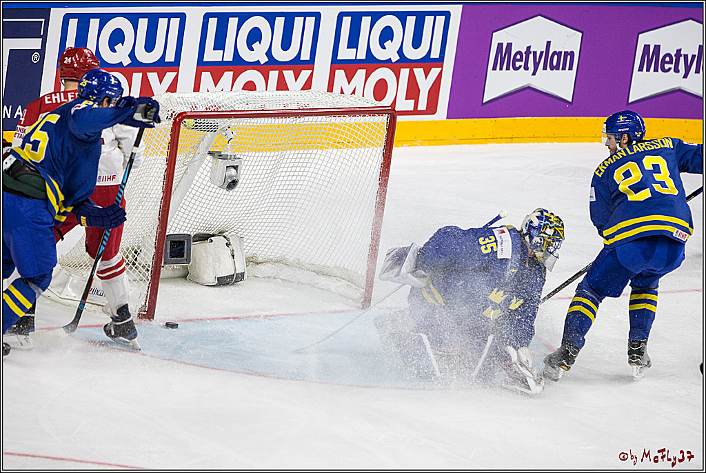IIHF WM 2017, Daenemark - Schweden, 14.05.2017
